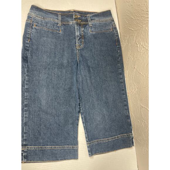 Bandolinoblu Womens pedal pushers clam diggers crop‎ Capri size 8 - Picture 1 of 7
